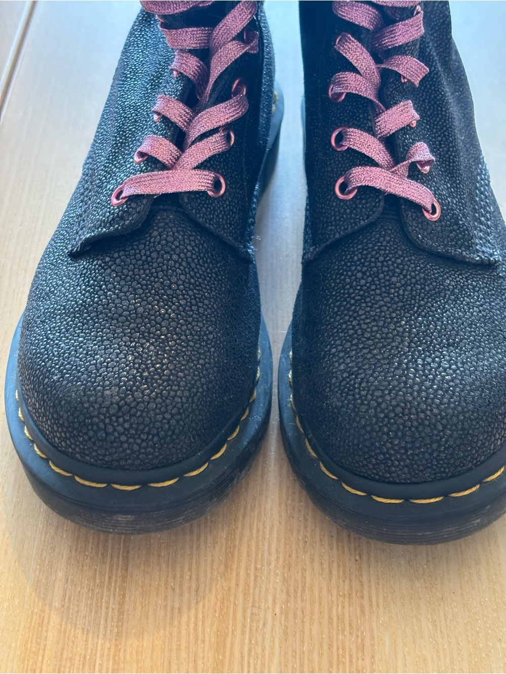 425$ BNWOT  DR MARTENS,the Bejeweled combat boots! Limited Edition! - Picture 5 of 13